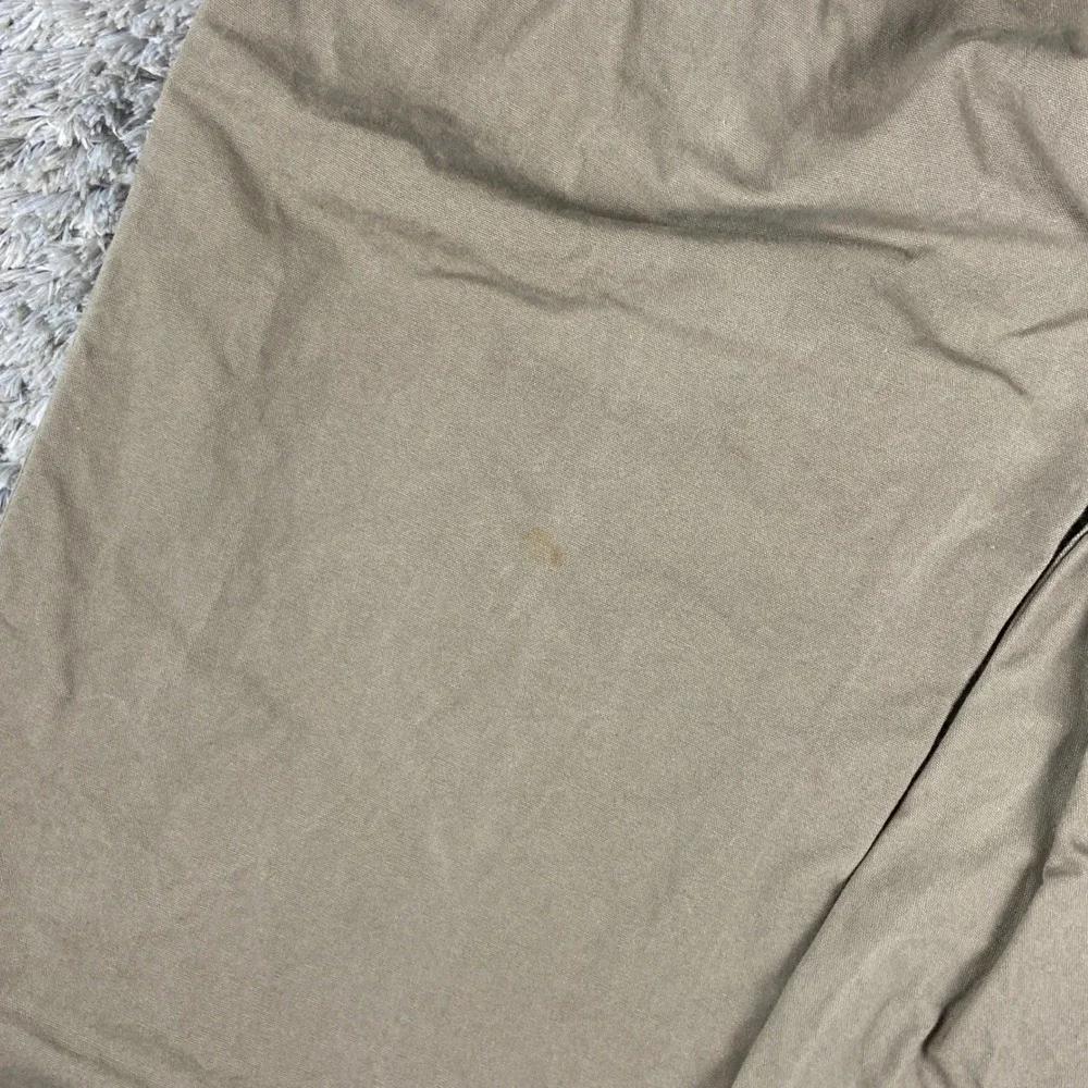 Carhartt Loose Fit Canvas Utility Work Trousers Mens 38x34 Light Brown Carpenter